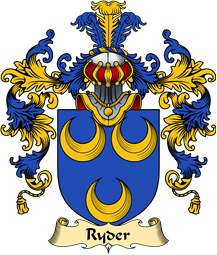 Irish Family Coat of Arms (v.25a) Ryder