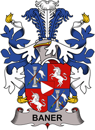 Swedish Coat of Arms for Baner