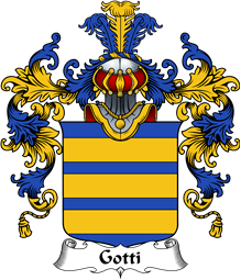 Italian Family Coat of Arms (v.25b) Gotti