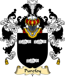 English Family Coat of Arms (v.25) Purefoy
