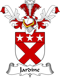 Coat of Arms from Scotland for Jardine