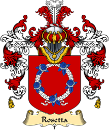 Italian Family Coat of Arms (v.25a) Rosetta