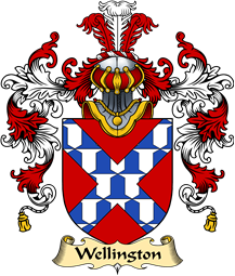 English Family Coat of Arms (v.25) Wellington