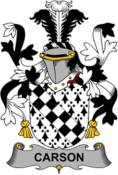 Irish Coat of Arms for Carson