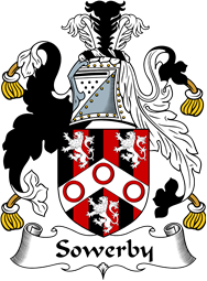 English Coat of Arms for the family Sowerby
