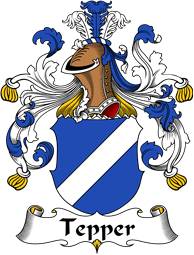 German Wappen Coat of Arms for Tepper