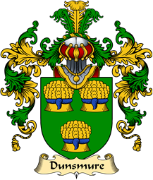 Scottish Family Coat of Arms (v.25) Dunsmure or Dunsmuir