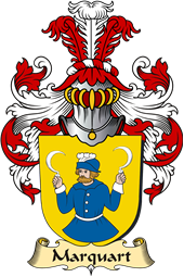 v.23 Coat of Family Arms from Germany for Marquart