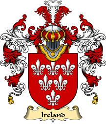 Welsh Family Coat of Arms (v.25) Ireland (of Oswestry, Shropshire)