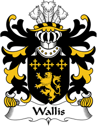 Welsh Coat of Arms for Wallis (or Welsh, of Llan-wern, Monmouthshire)