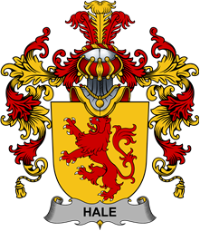 Irish Family Coat of Arms (v.25b) Hale or McHale