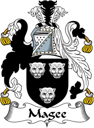Irish Coat of Arms for Magee or MacGee