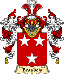 French Family Coat of Arms (v.25) Beaubois