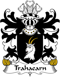 Welsh Coat of Arms for Trahaearn (AB EINION)