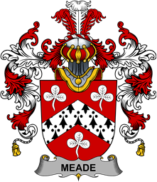 Irish Family Coat of Arms (v.25b) Meade