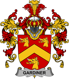 Irish Family Coat of Arms (v.25b) Gardiner
