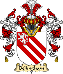 English Family Coat of Arms (v.25) Bellingham I