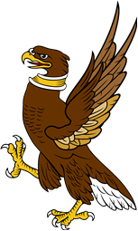 Eagle Rampant Wings Endorsed Collared