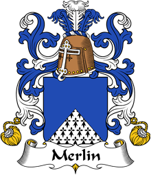 Coat of Arms from France for Merlin