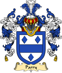 Welsh Family Coat of Arms (v.25) Parry (of Poston, Herefordshire)