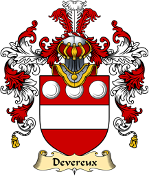 Welsh Family Coat of Arms (v.25) Devereux (of Weobley, Herefordshire)