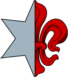 Star Fleur de Lis Conjoined