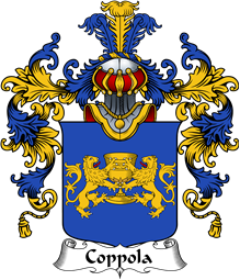 Italian Family Coat of Arms (v.25b) Coppola