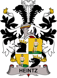 Coat of arms used by the Danish family Heintz