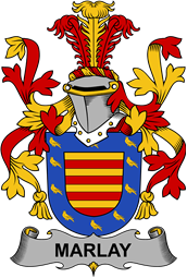 Irish Coat of Arms for Marlay or O
