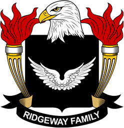 Coat of arms used by the Ridgeway family in the United States of America