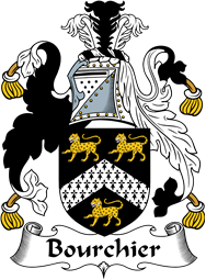 English Coat of Arms for the family Bourchier