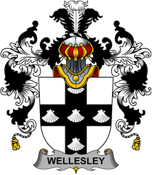 Irish Family Coat of Arms (v.25b) Wellesley