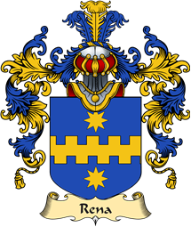Italian Family Coat of Arms (v.25a) Rena