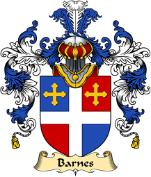 English Family Coat of Arms (v.25) Barnes I