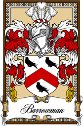 Scottish Coat of Arms Bookplate for Barrowman