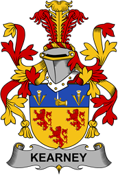 Irish Coat of Arms for Kearney or O