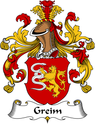 German Wappen Coat of Arms for Greim