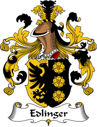 German Wappen Coat of Arms for Edlinger