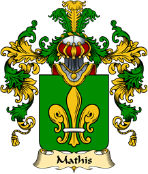 French Family Coat of Arms (v.25) Mathis