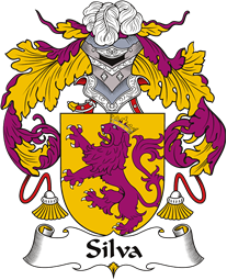 Spanish Coat of Arms for Silva or Da Silva