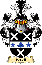English Coat of Arms (v.23) for the family Bedell