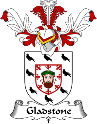 Coat of Arms from Scotland for Gladstone