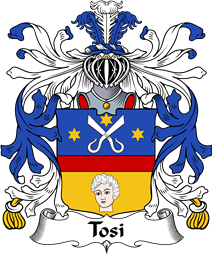 Italian Coat of Arms for Tosi