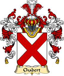 French Family Coat of Arms (v.25) Chabert