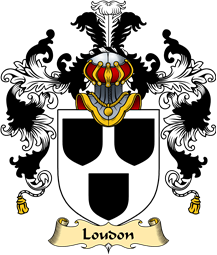 Scottish Family Coat of Arms (v.25) Loudon or Loudoun