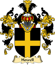 English Family Coat of Arms (v.25) Howell or Hovell