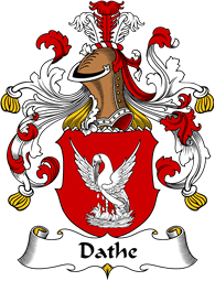 German Wappen Coat of Arms for Dathe