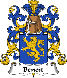 Coat of Arms from France for Benoit