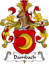 German Wappen Coat of Arms for Dambach