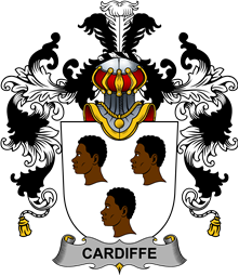 Irish Family Coat of Arms (v.25b) Cardiffe